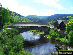 Historische Holzbrücke Forbach
