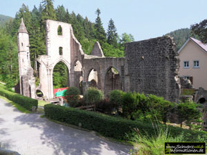 Klosterruine Allerheiligen und Wasserfälle