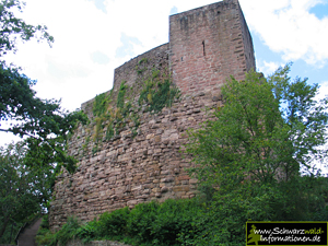 die Burg Alt-Eberstein