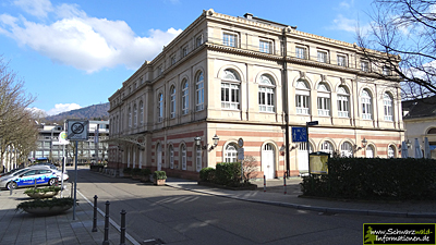 Theater Baden-Baden Rückseite