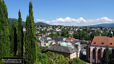 Stadt Baden-Baden Villen und Merkur