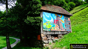 Kunstwerke am Kunstweg im Reichenbachtal