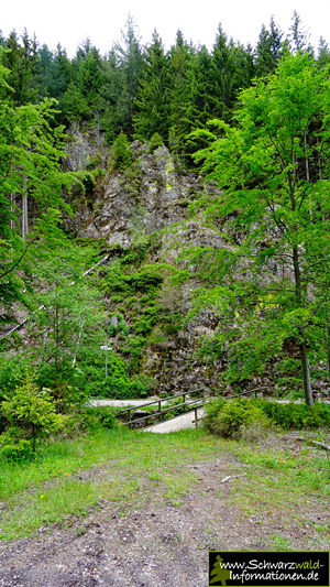 Schöner Felsen in Hinterlangenbach